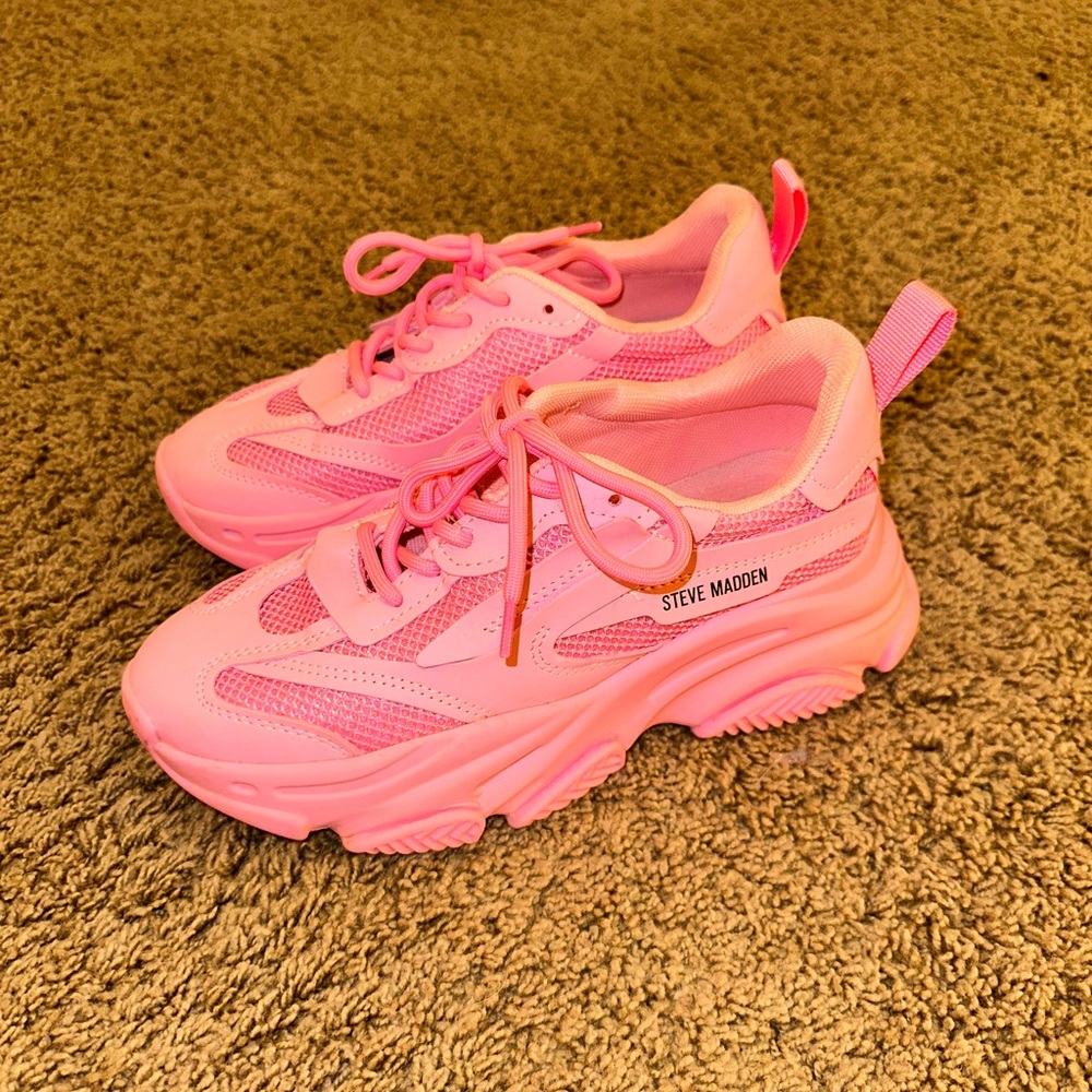 Steve Madden Pink Sneakers